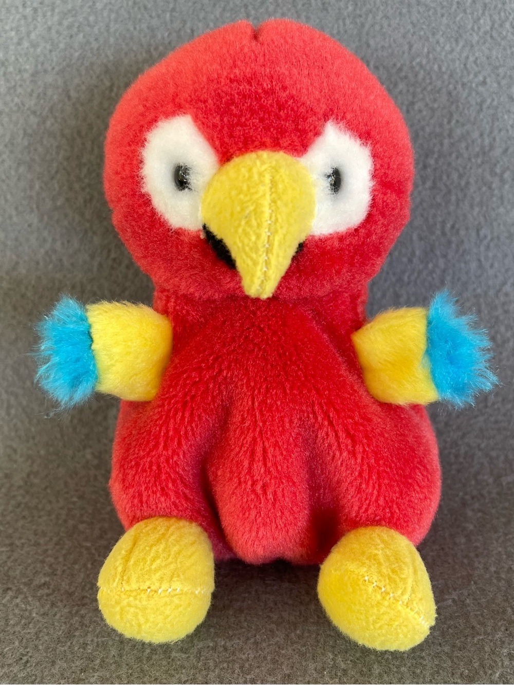 Palm Pals Scarlett The Red Macaw Collectible Plush Stuffed Animal Multicolor